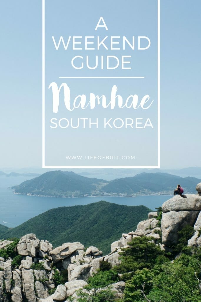 Namhae Island Korea
