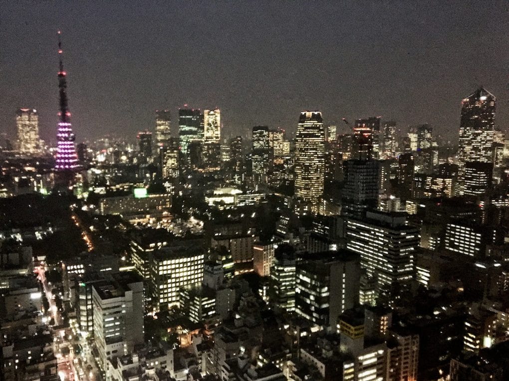 72 hours in Tokyo observation deck
