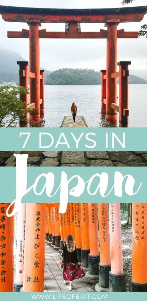 How to spend 7 days in Japan