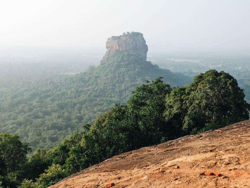 View of Sigiriya Rock