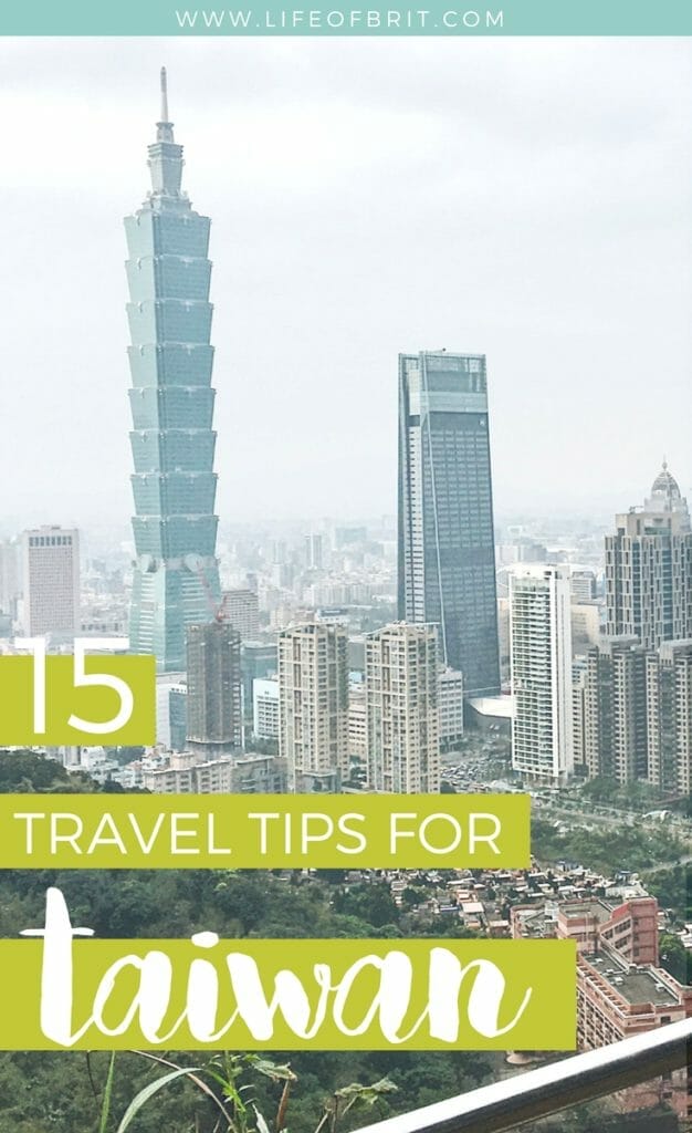 15 Travel Tips for Taiwan