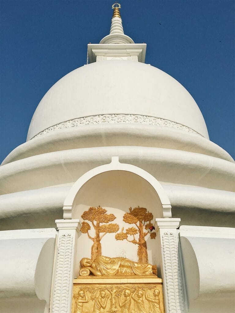 Japanese peace pagoda Sri Lanka