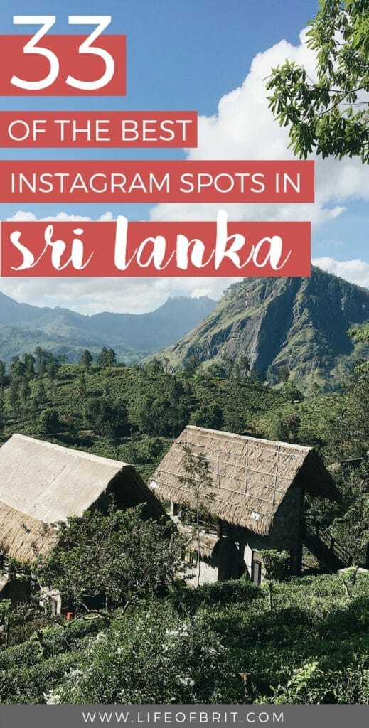 best instagram spots in Sri lanka