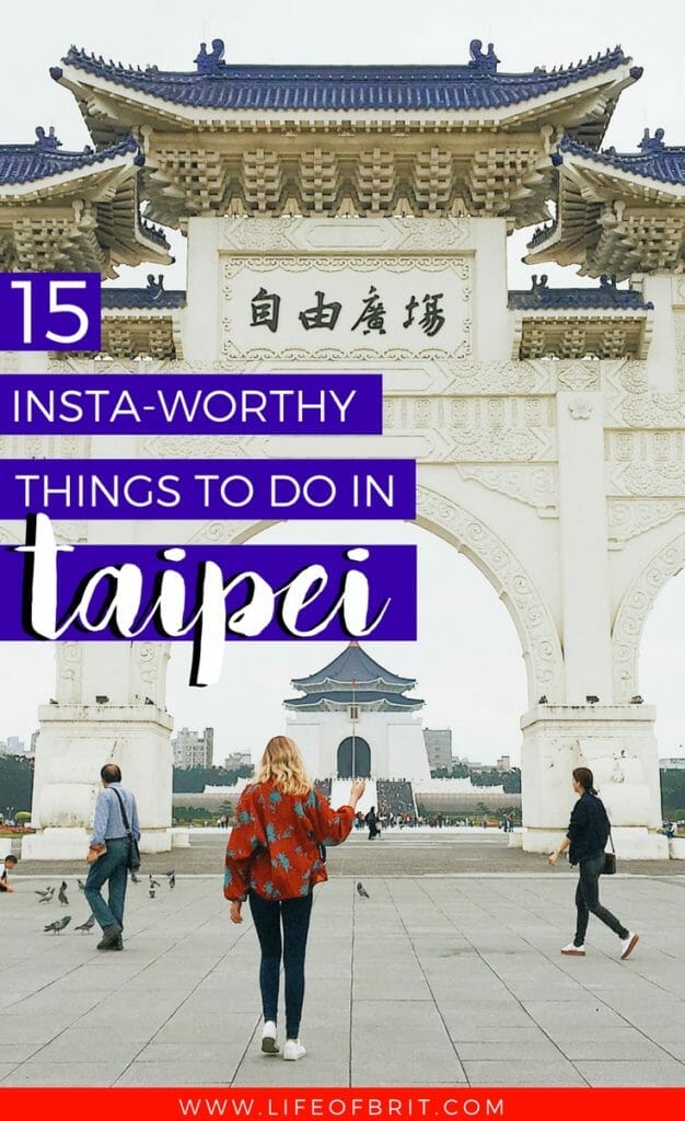 Places to go in Taipei