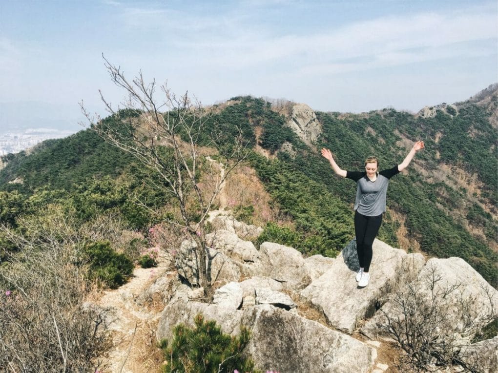 hiking in daegu