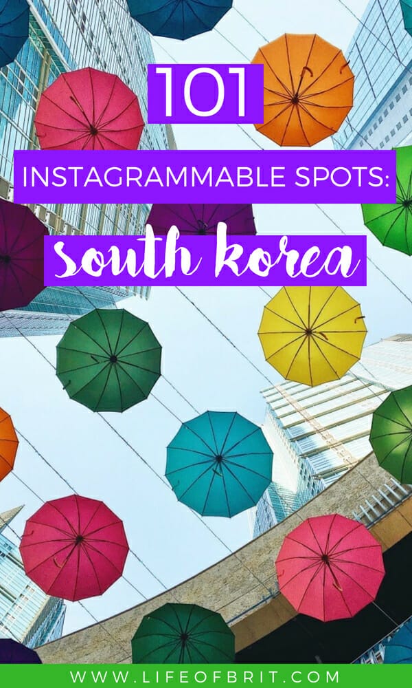 instagrammable spots in south korea