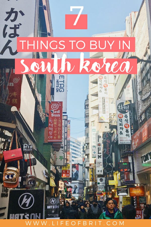 Things to Buy in South Korea