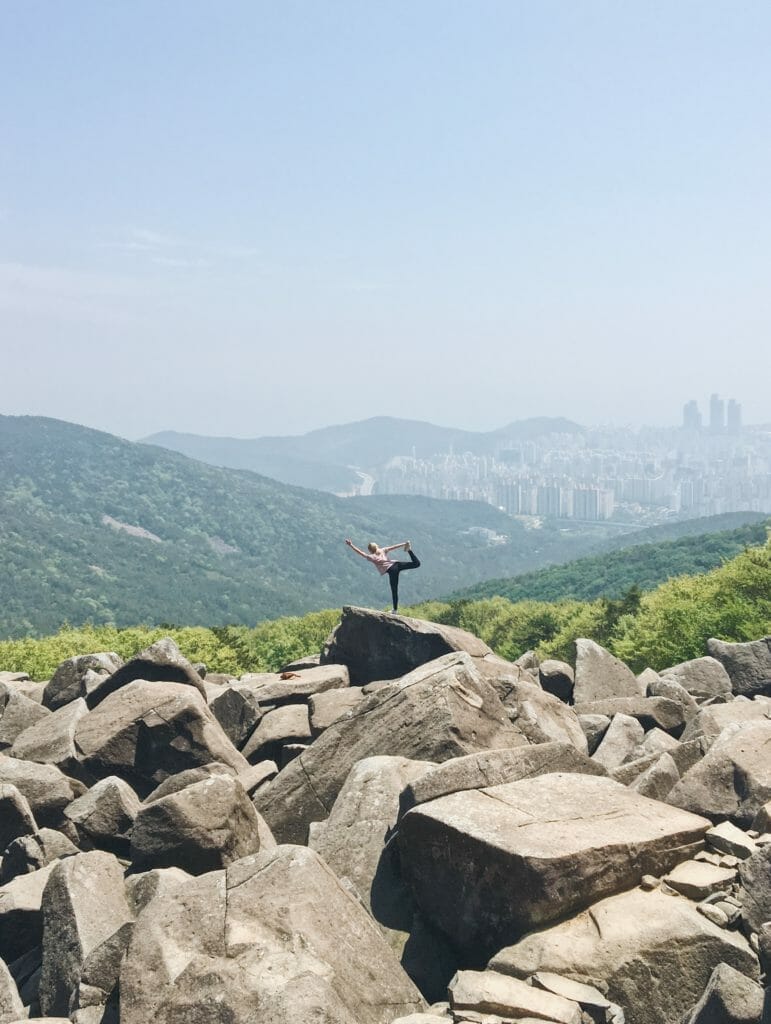 Jangsan hiking in Busan