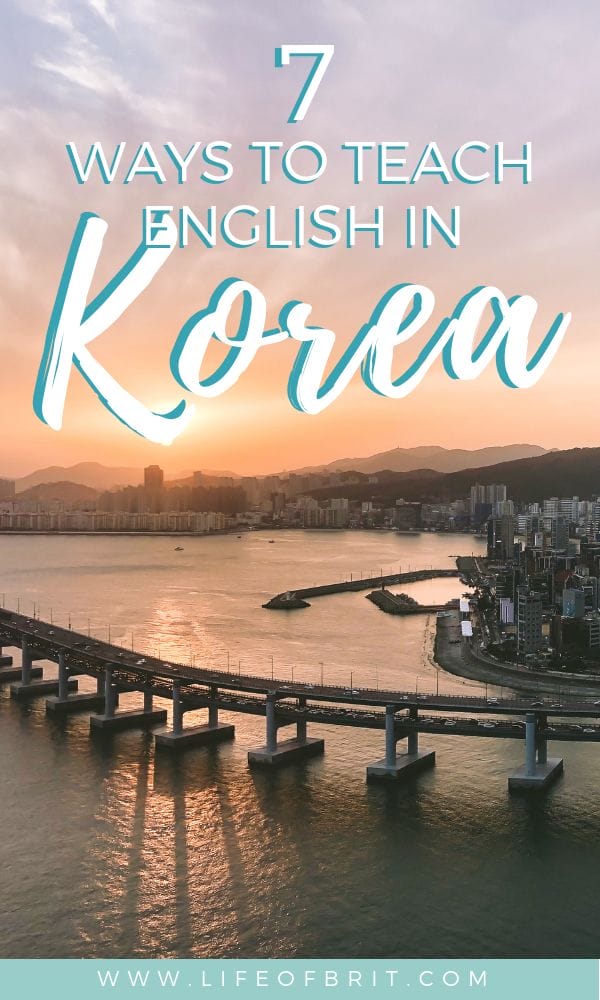 teach English in korea