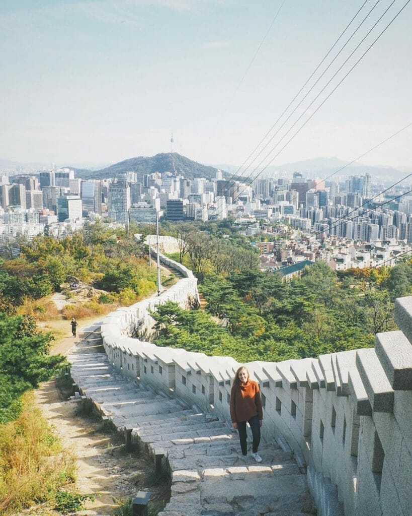 Instagrammable places in South Korea ingwangsan