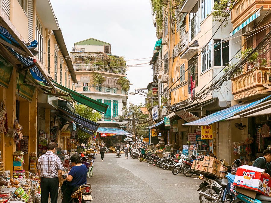 streets of Hanoi