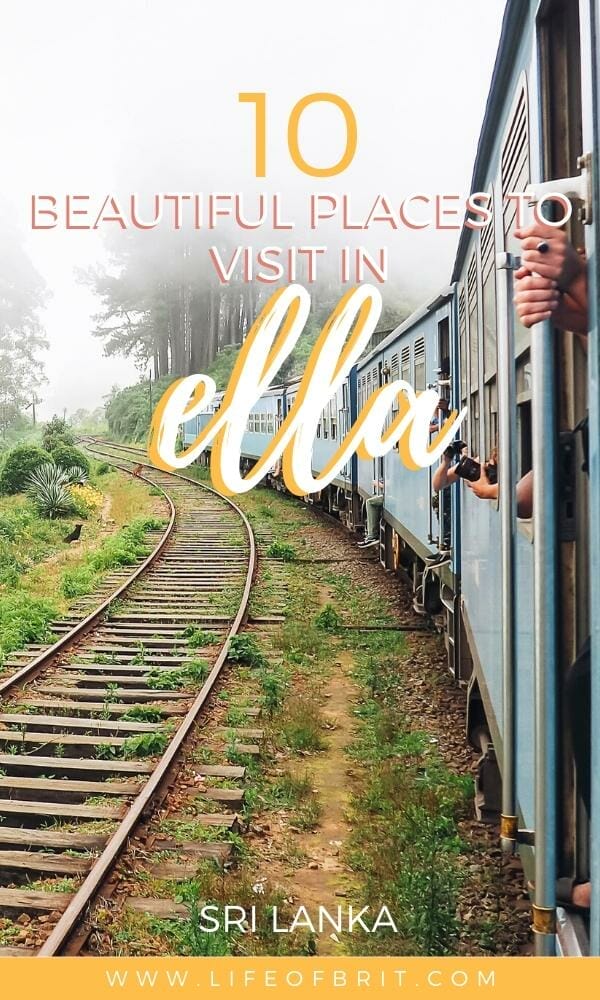 places to visit in Ella Sri Lanka
