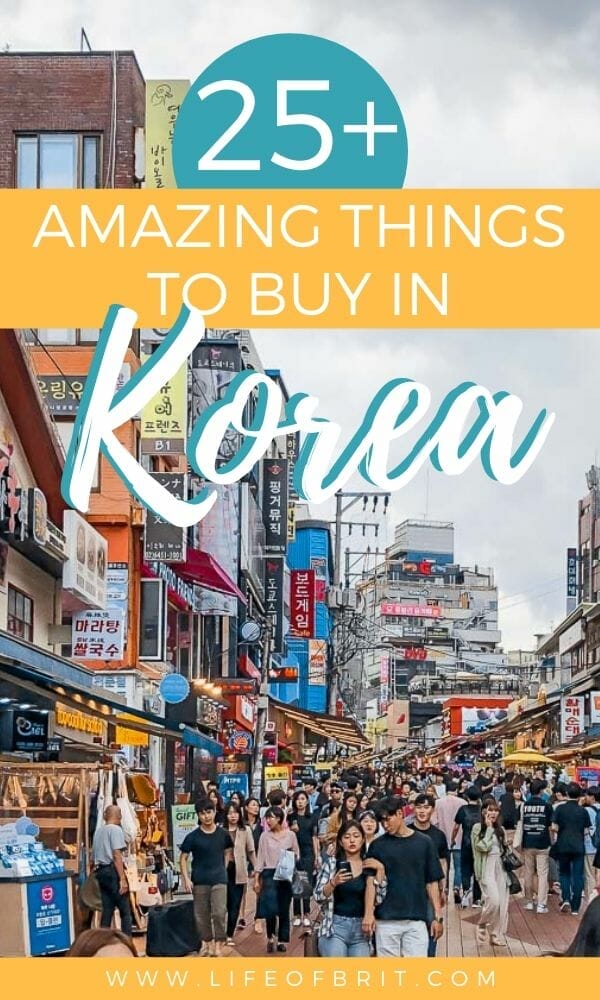 things to buy in South Korea Pinterest