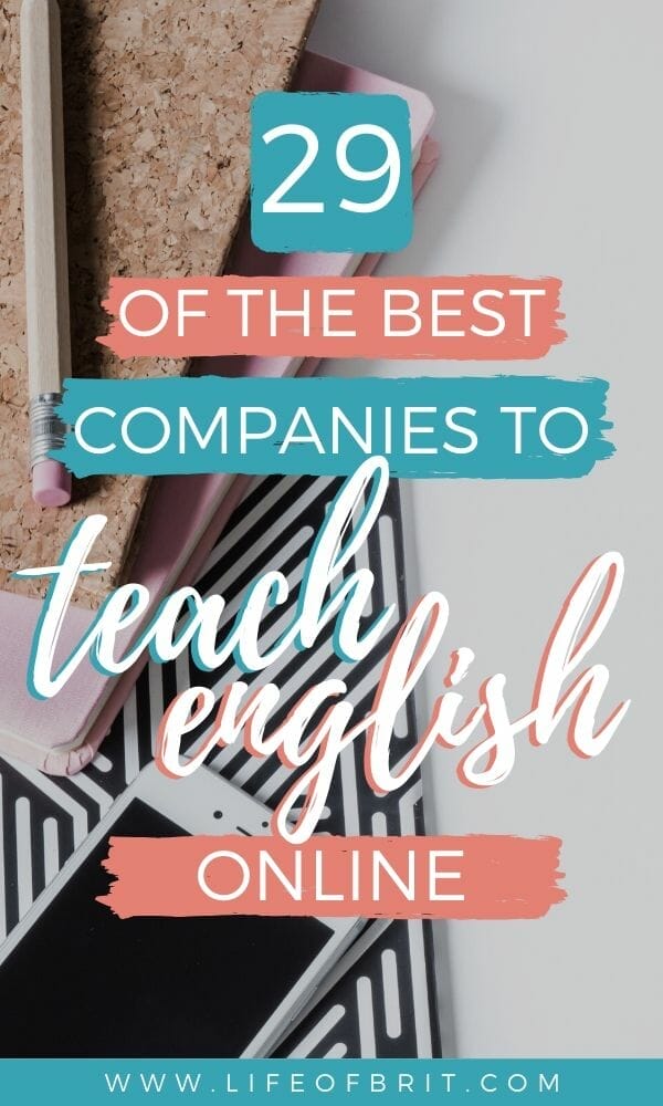 best companies to teach English online