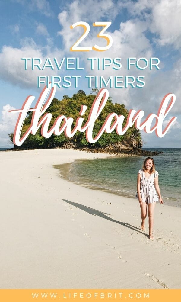 thailand travel tips Pinterest