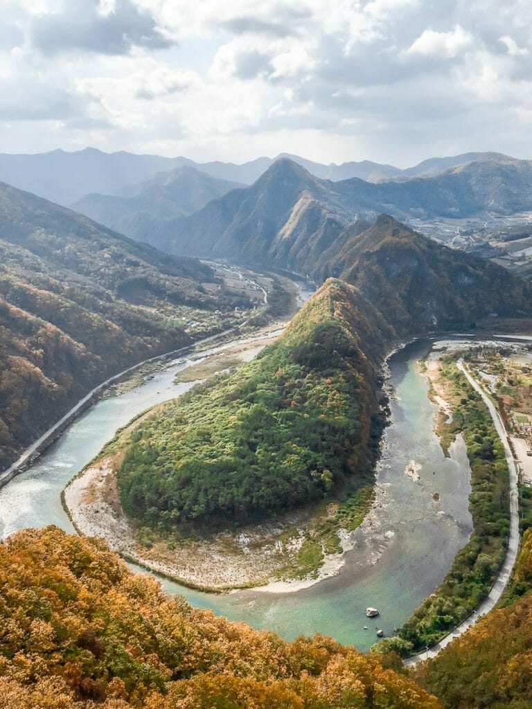 Korea's longest zipline