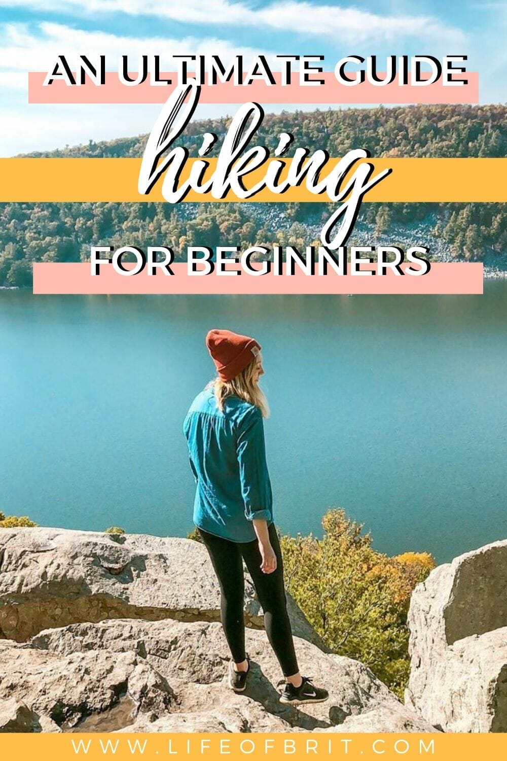 hiking for beginners on a budget pin