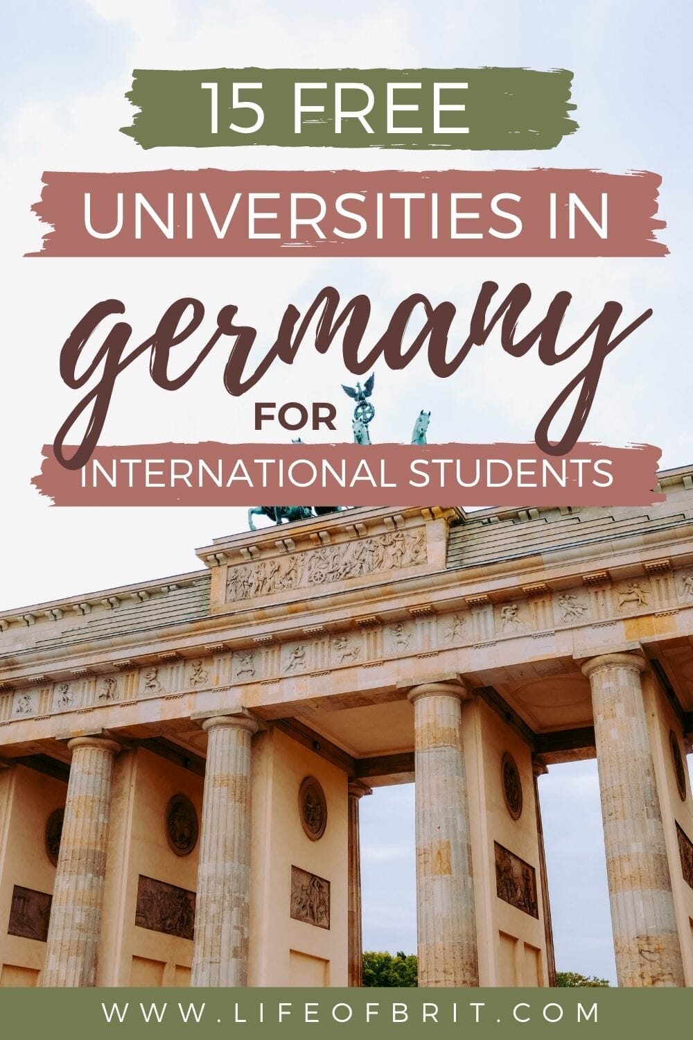15 Free Universities in Germany for International Students - life of brit