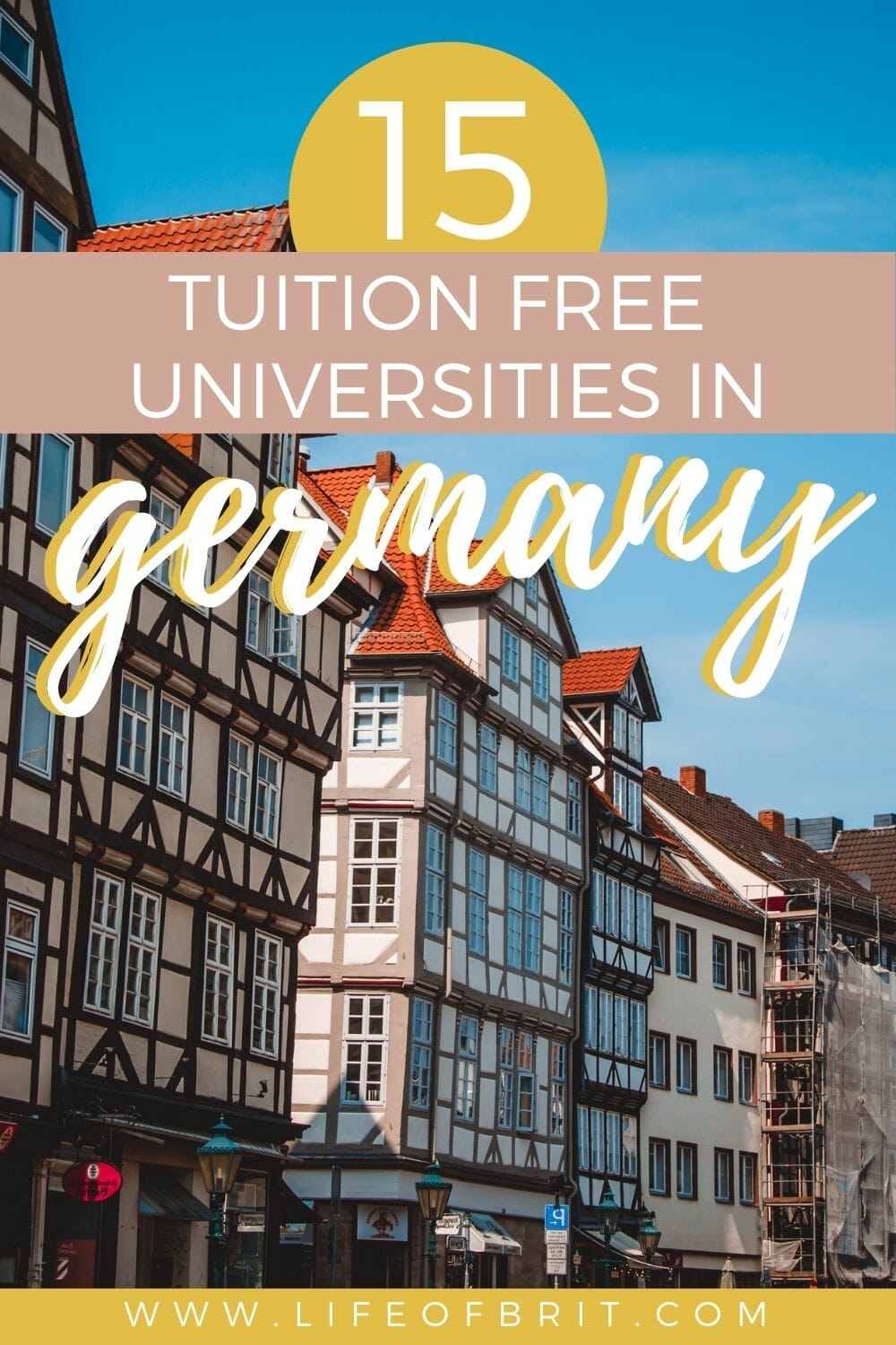 tuition free universities in germany