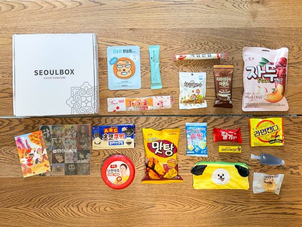 Seoulbox V contents