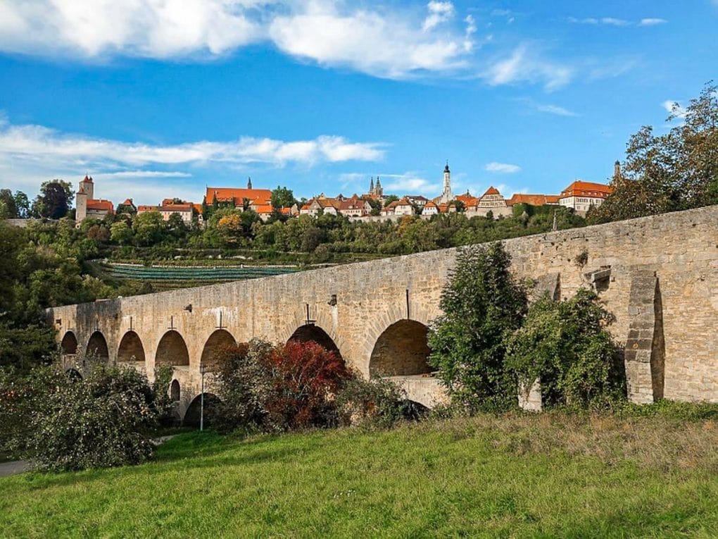 Rothenburg double bridge