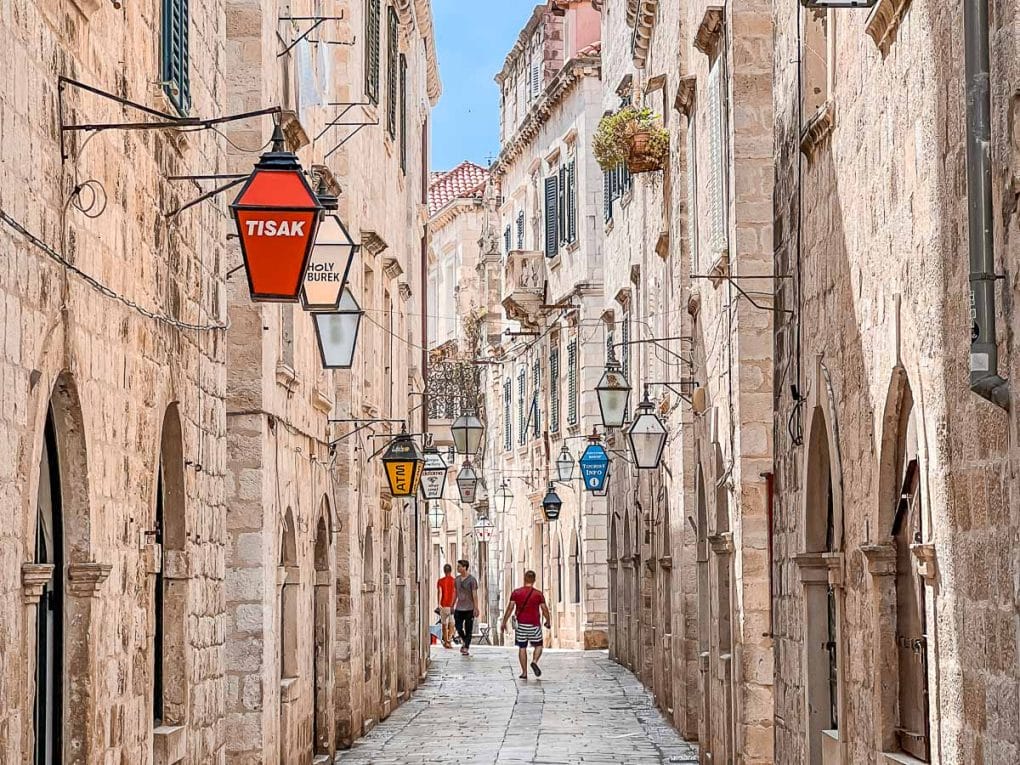 streets of Dubrovnik