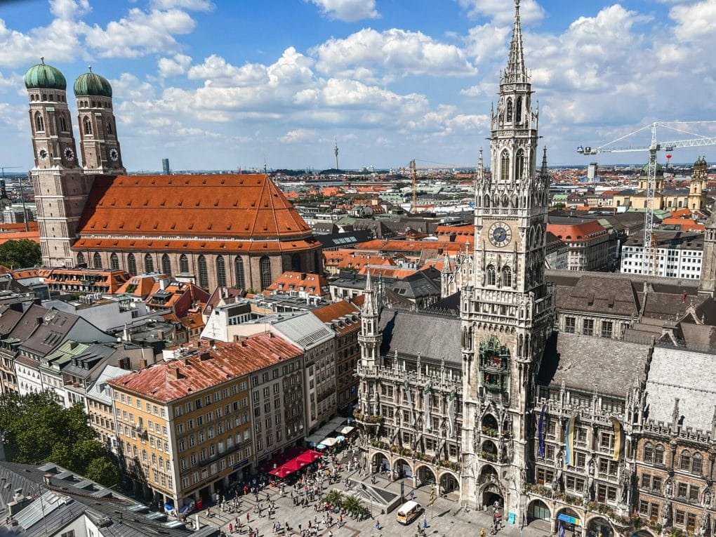 Munich germany skyline