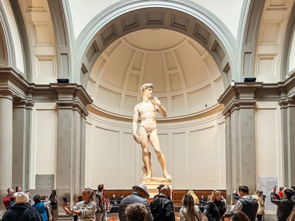 florence itinerary Michelangelo's David