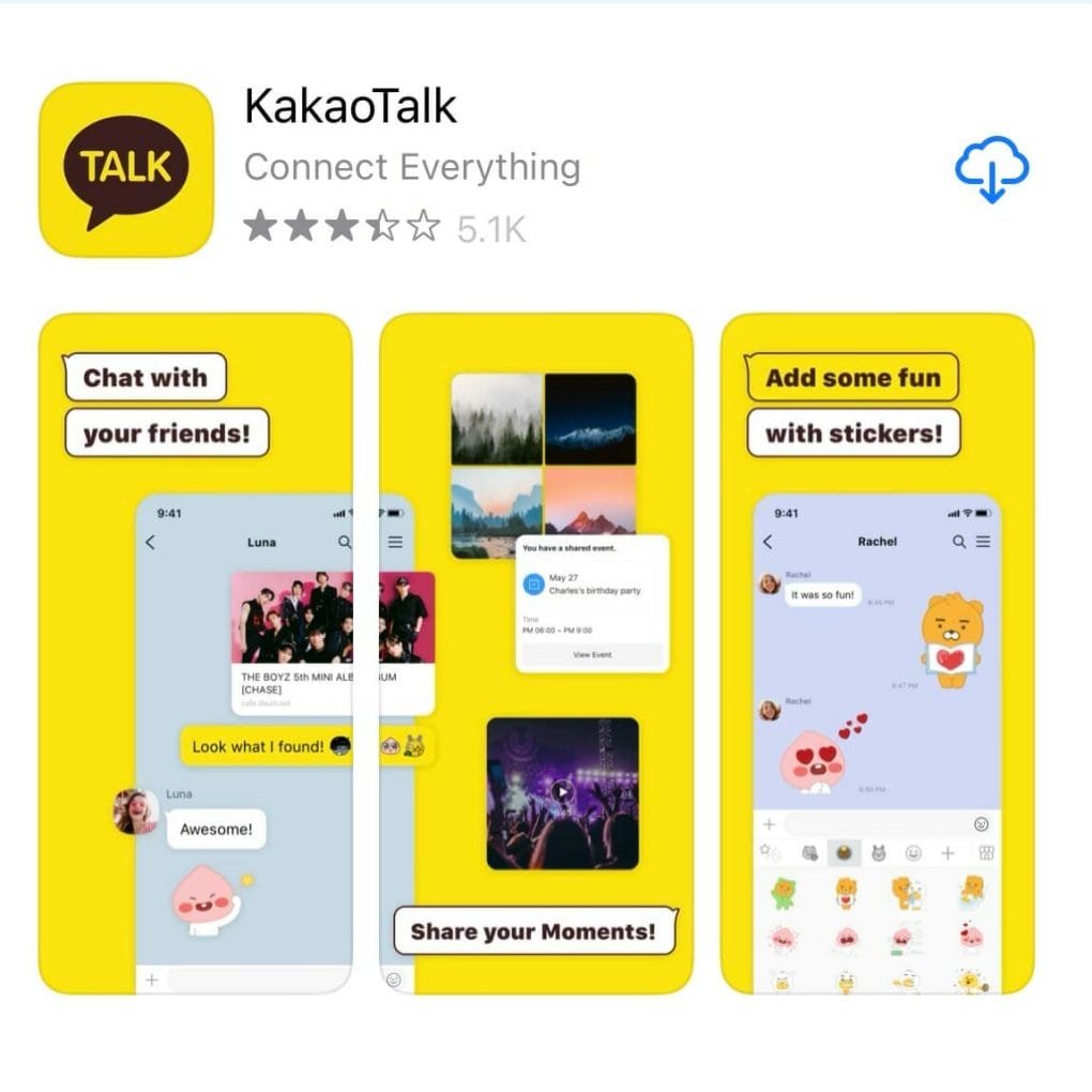 messaging app for South Korea