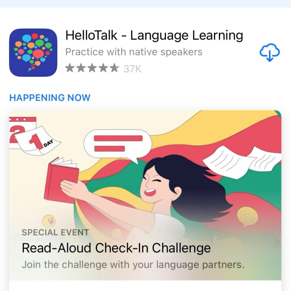 language exchange app in South Korea