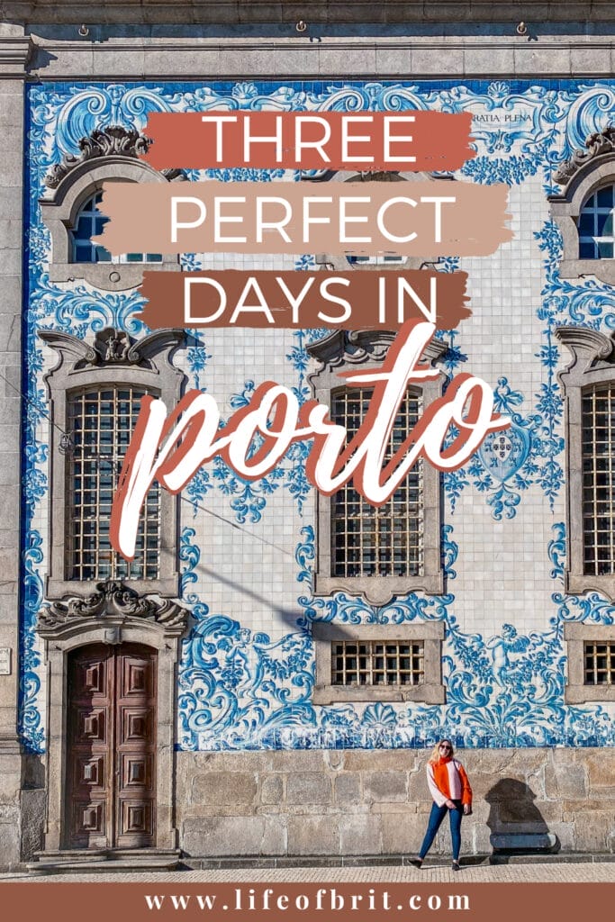 three days in Porto itinerary graphic