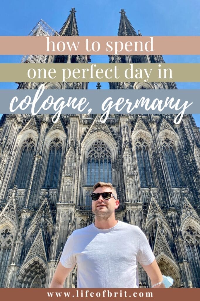 One day in Cologne Pinterest Pin